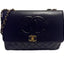 Flap with Top Black Lux Bag