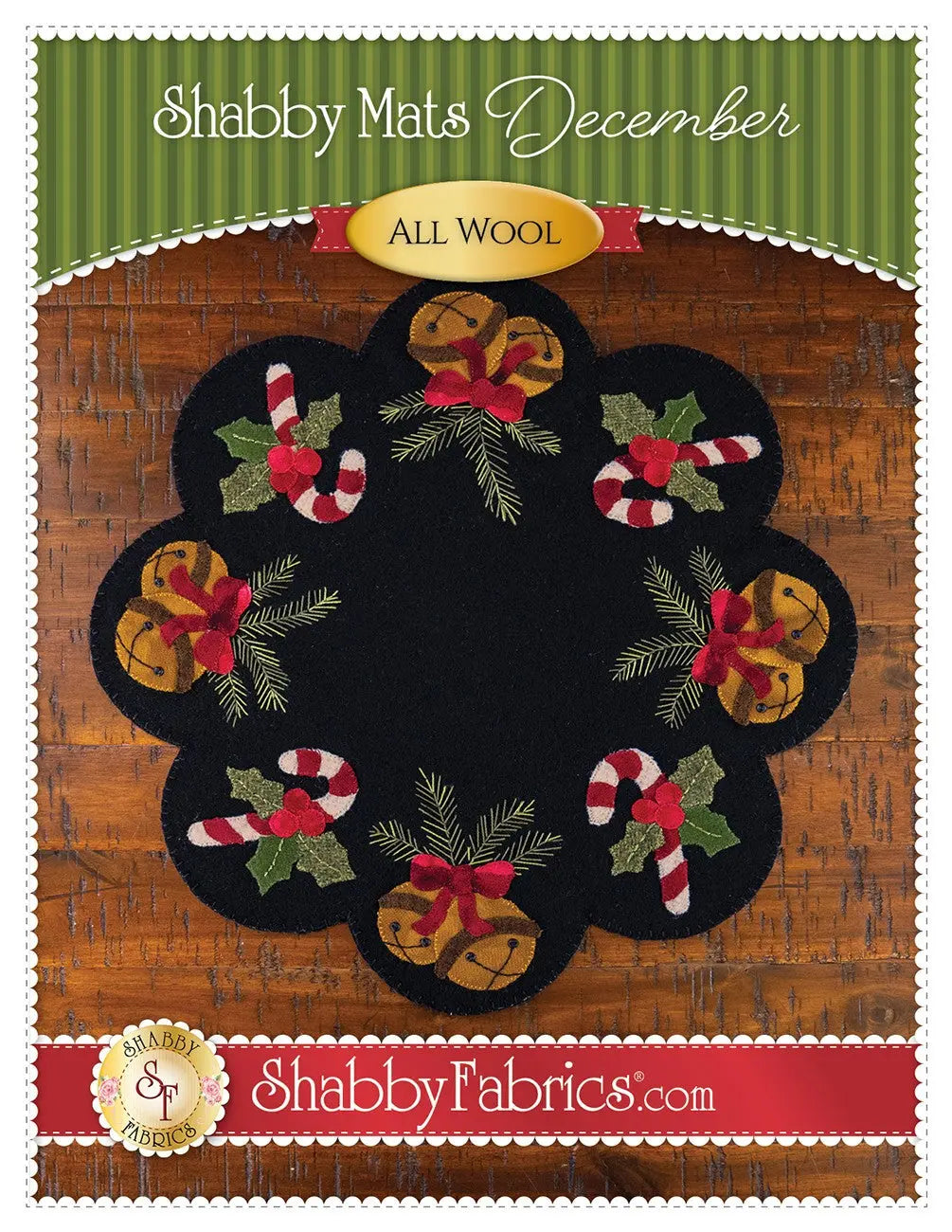 Shabby Mats - December Holiday Ornament