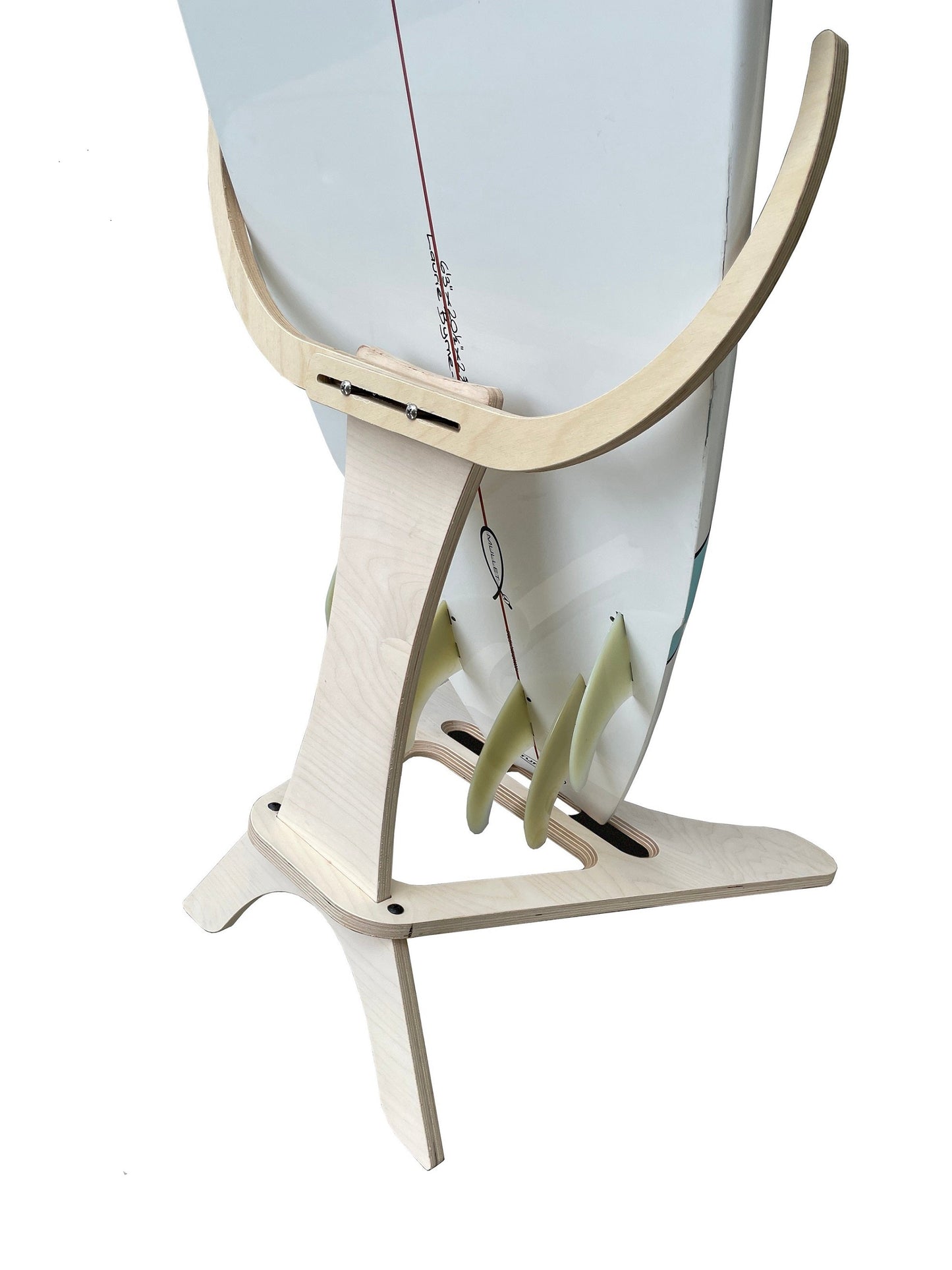 Stylish Shaka Surfboard Display Rack for Home & Garage - Korvel
