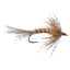 Mouches noyées Orange Shakey Bealy Fall Soft Hackle - 1 Douzaine de Mouches Taille 10