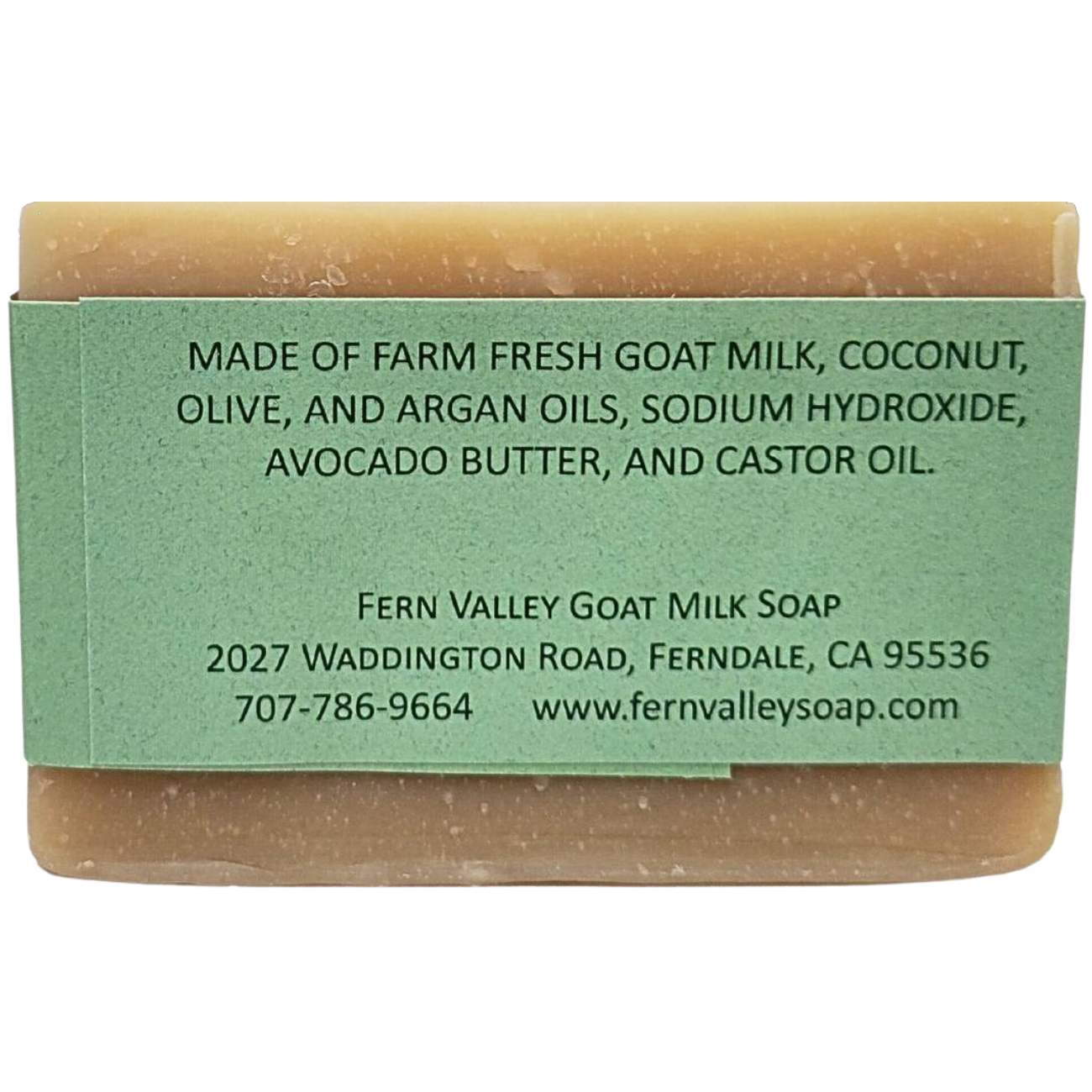 Savon Shampooing Artisanal au Lait de Chèvre avec Huile d'Argan et Beurre d'Avocat