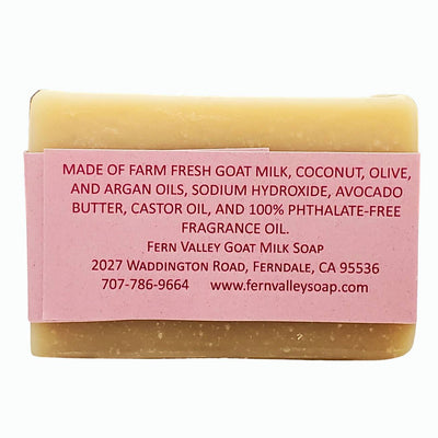Savon Shampooing Fait Main au Lait de Chèvre avec Huile d'Argan et Beurre d'Avocat