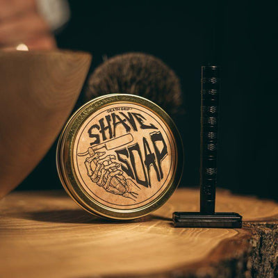 Death Grip Shave Soap - 4 oz Premium Shaving Cream