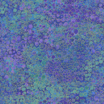 Tissu en coton Shimmer Deep Sea - 44"/45" par yard