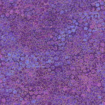 Tela de Algodón Shimmer Pansy - 44"/45" por Yarda