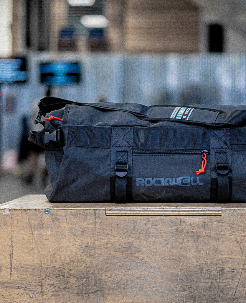 Shogun - 54L Premium Water-Resistant Duffle Bag (Black) - Korvel