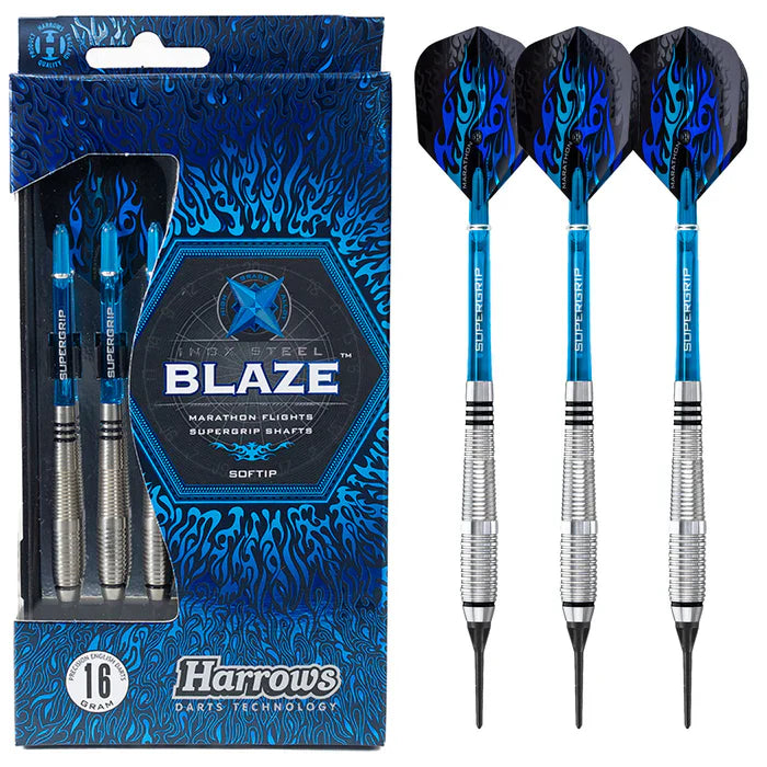 Precision Blaze Inox Soft-Tip Darts for Ultimate Performance - Korvel