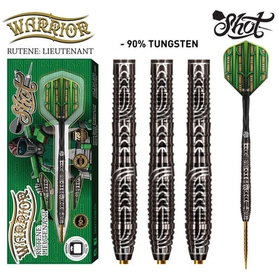 Warrior Rutene Precision Steel Tip Darts - Korvel