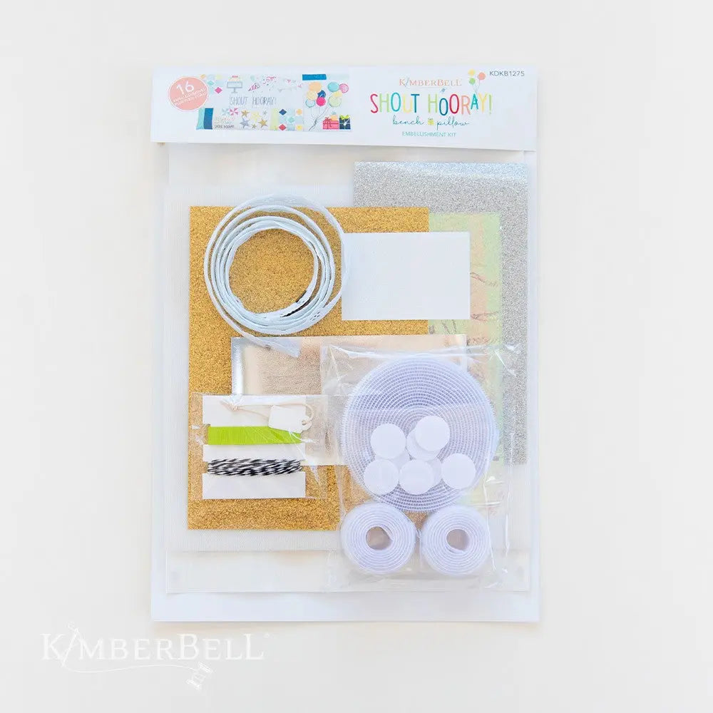 Kit d'embellissement Shout Hooray! pour projets créatifs