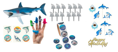 41 Piece Shark Party Kit for Celebrations