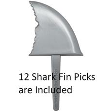 Small Shark Cupcake Kit for 24 Cupcakes