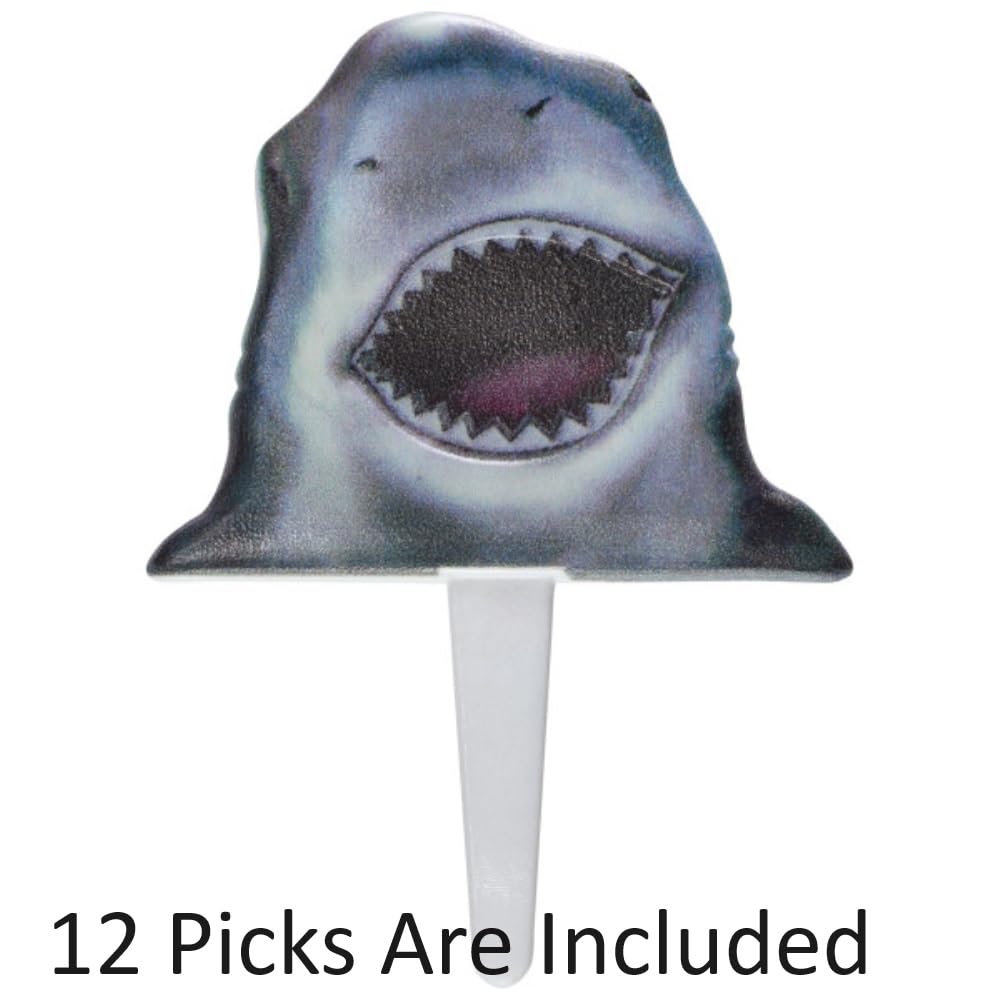 Medium Shark Cupcake Kit for 32 Cupcakes