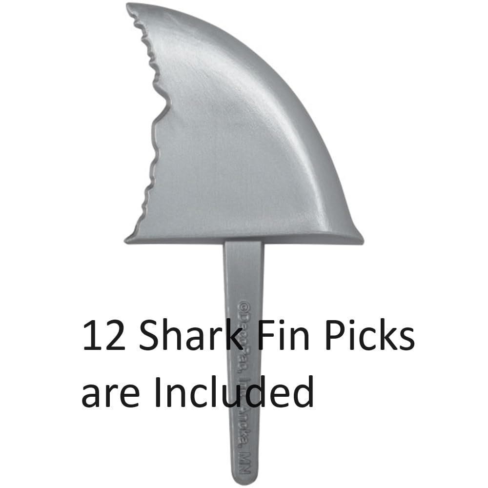Medium Shark Cupcake Kit for 32 Cupcakes