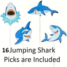 Large Shark Cake Kit for Ocean-Themed Celebrations