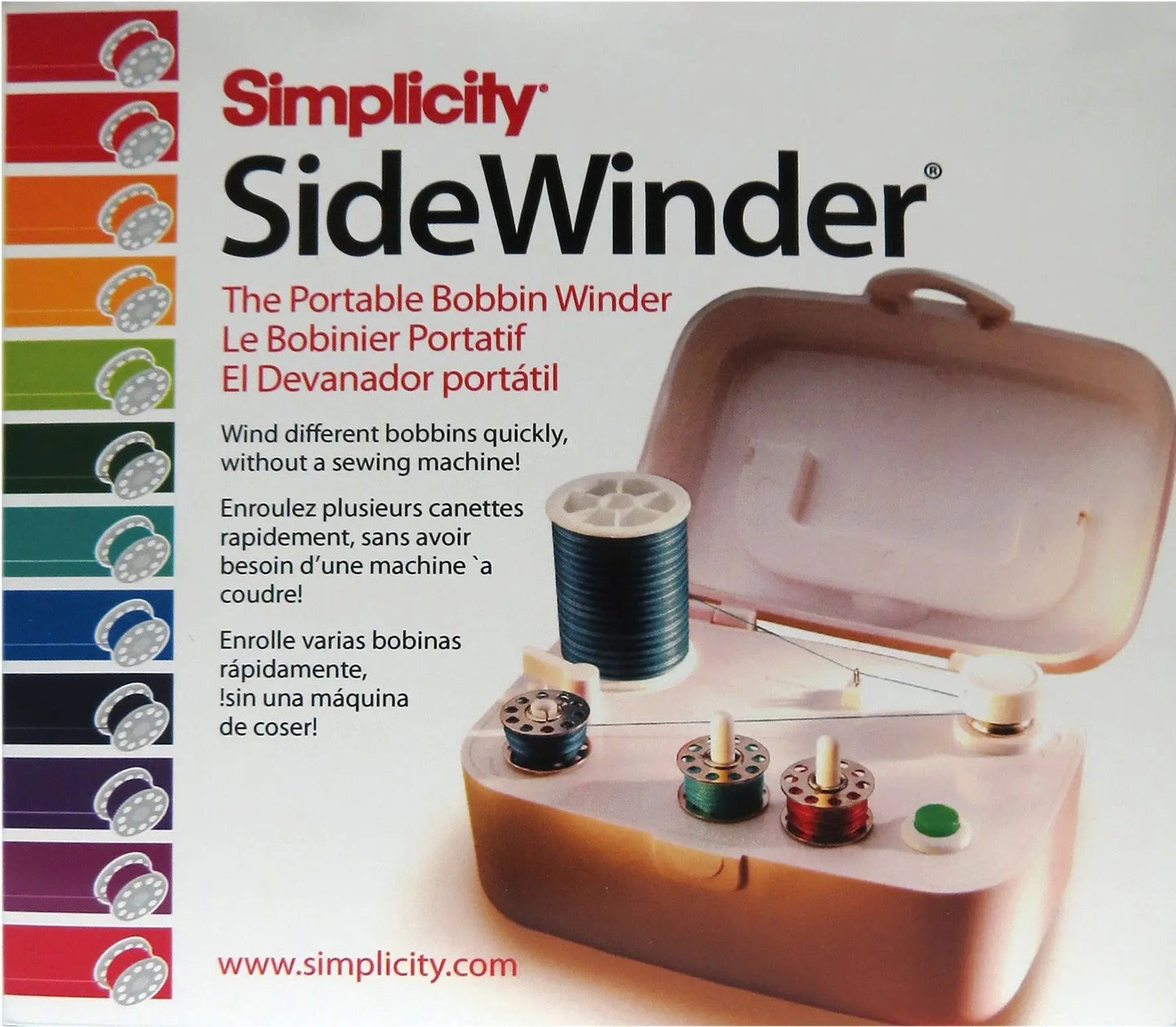 Bobinadora Portátil Side Winder