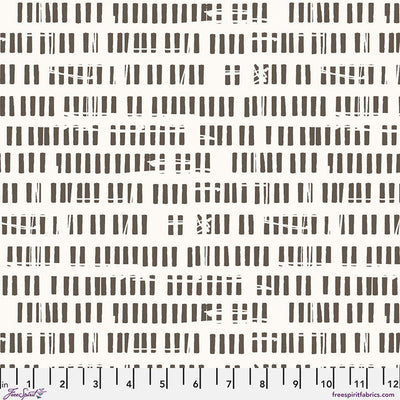 Sidelined Paper Stamped Cotton Fabric - 44"/45" Per Yard
