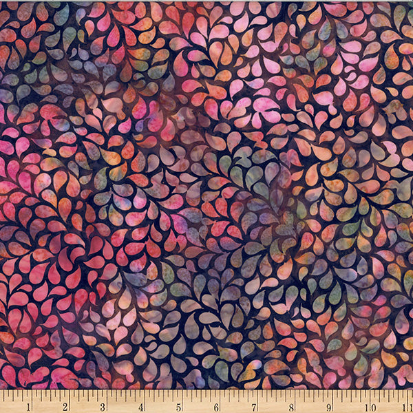 Tela de Algodón Sierra Bali Batik Droplets - 44"/45" por Yarda