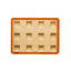 Silpat Perfect Brownie Mold - Korvel