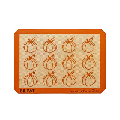 Silpat Pumpkin Half Size Baking Mat - Limited Edition - Korvel