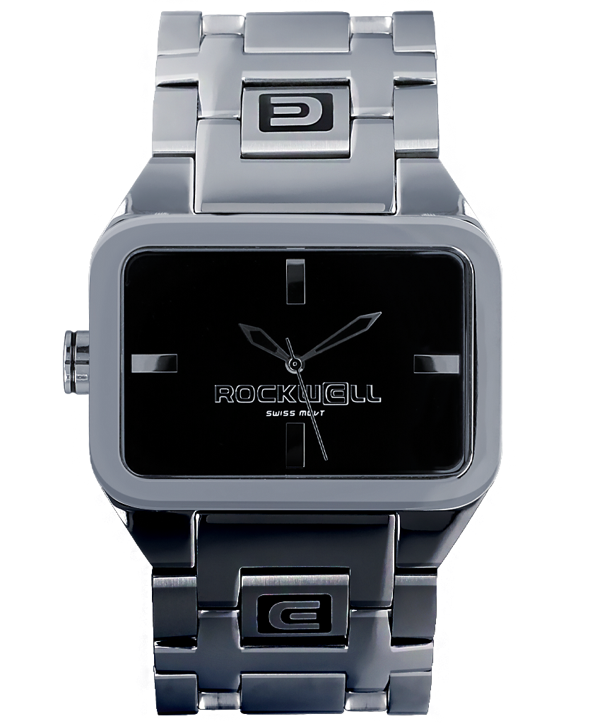 Duel Time Silver/Black Watch
