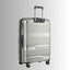 Premium Silver Hardcase Luggage Set - 28', 24', and 20' Sizes - Korvel