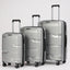 Stylish 24-Inch Silver Hardcase Spinner Luggage with TSA Lock - Korvel