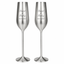 Juego de 2 copas de champán personalizadas de 7,5 onzas