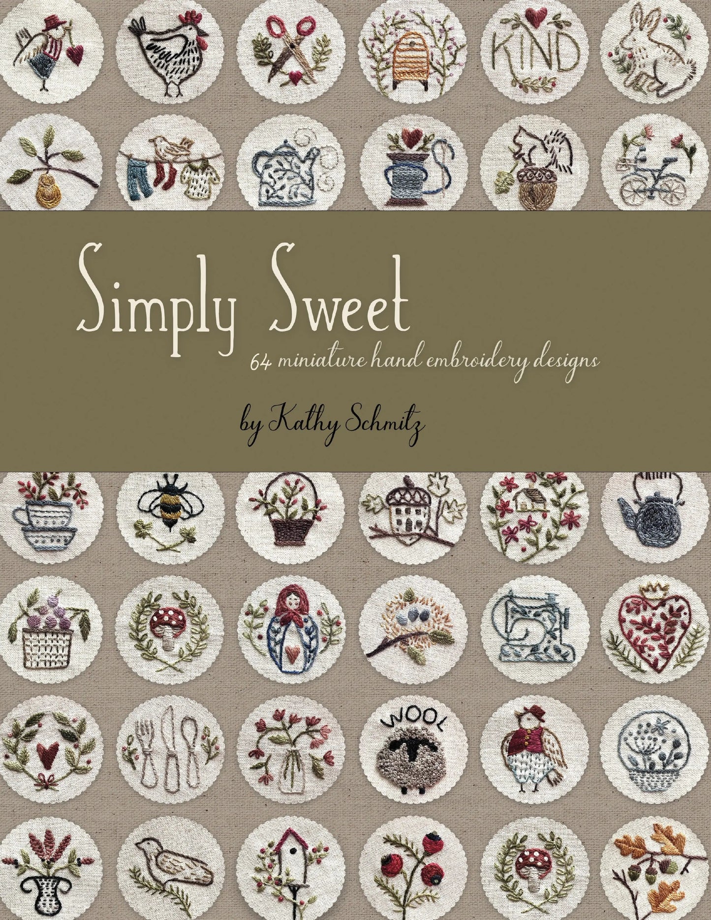 Livre de motifs de broderie Simply Sweet