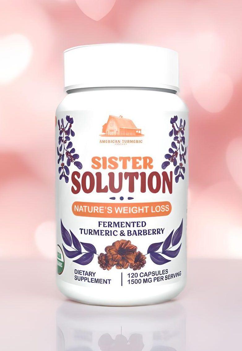 Sister Solution Fermented Turmeric & Barberry Powder Capsules - Korvel