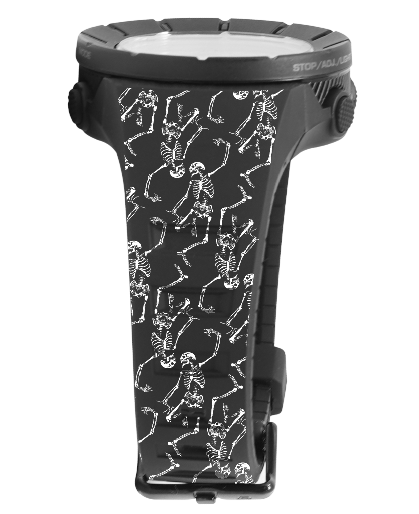 Coliseum Fit™ - Phantom Black Skeleton Pattern Watch (Forum Edition) - Korvel