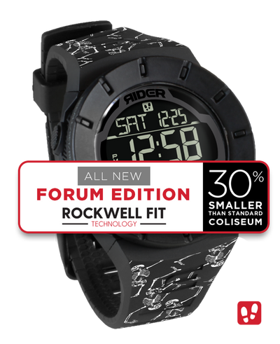 Coliseum Fit™ - Phantom Black Skeleton Pattern Watch (Forum Edition) - Korvel
