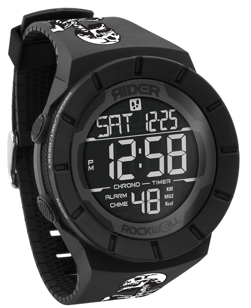 Coliseum Fit™ - Phantom Black Skeleton Watch for Adventurers - Korvel