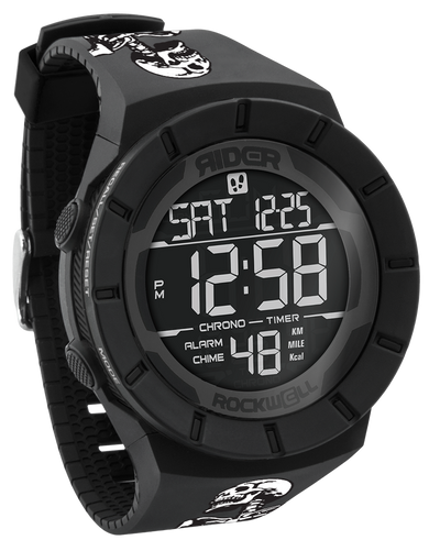 Coliseum Fit™ - Phantom Black Skeleton Watch for Adventurers - Korvel