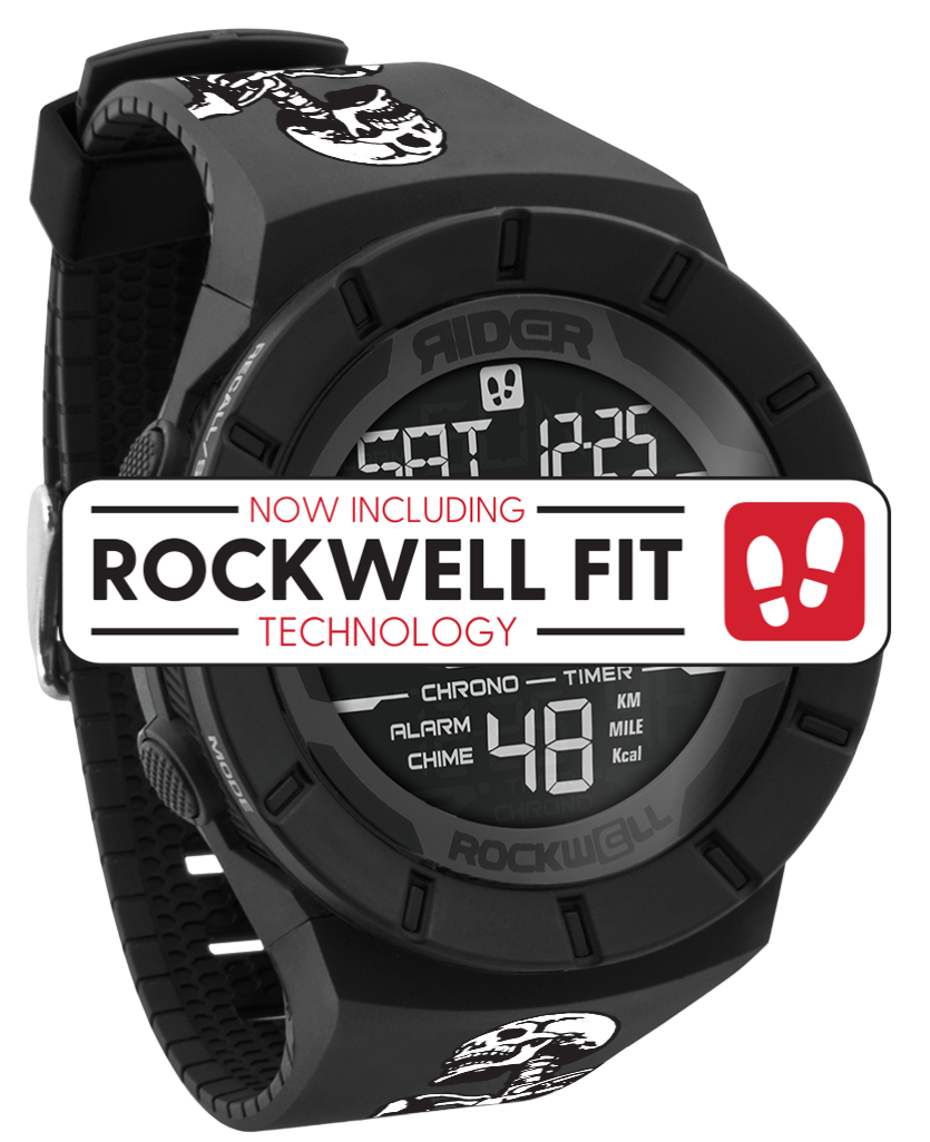 Coliseum Fit™ - Phantom Black Skeleton Watch for Adventurers - Korvel