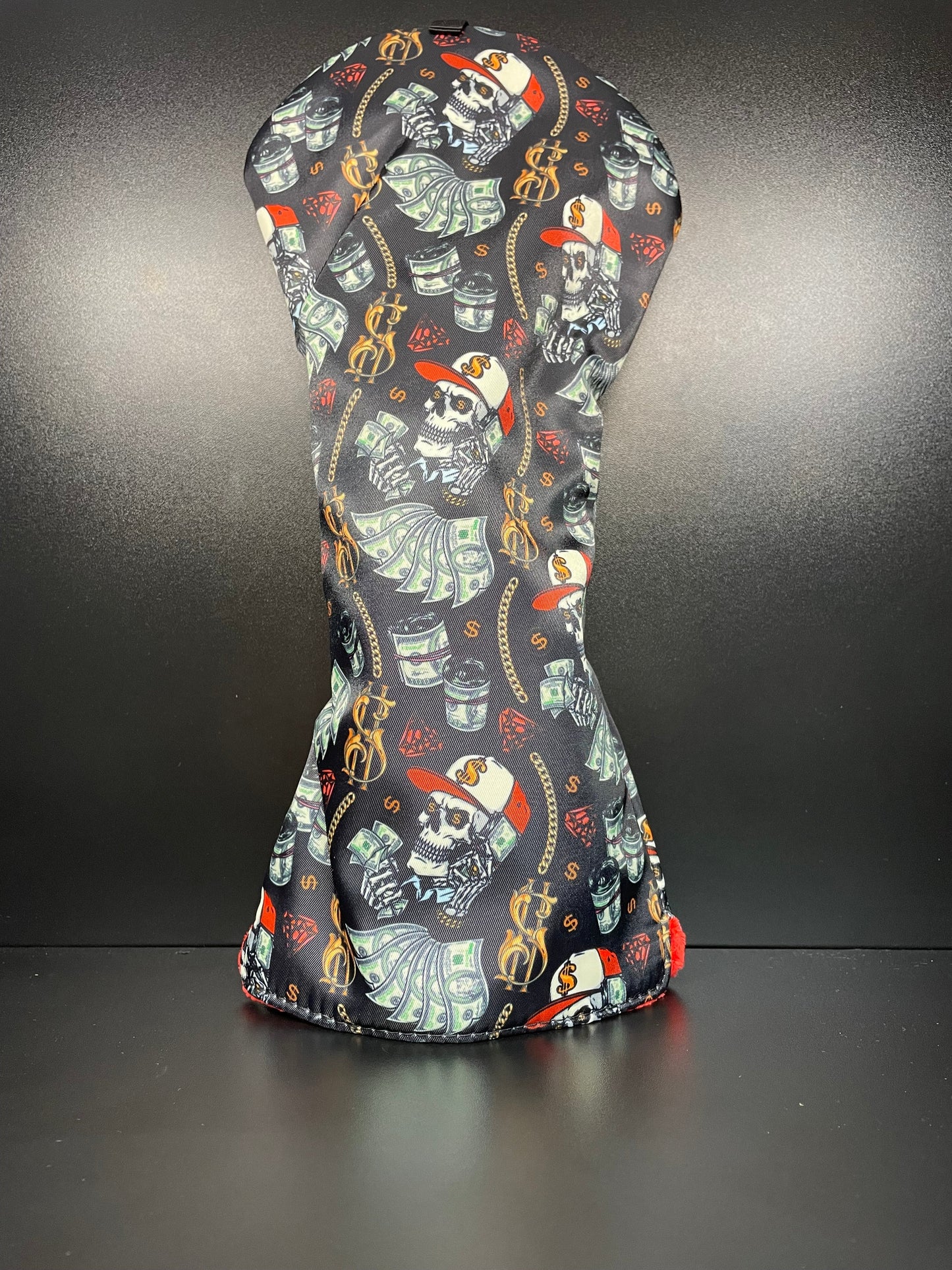 Edgy Skeletons Canvas Golf Headcover
