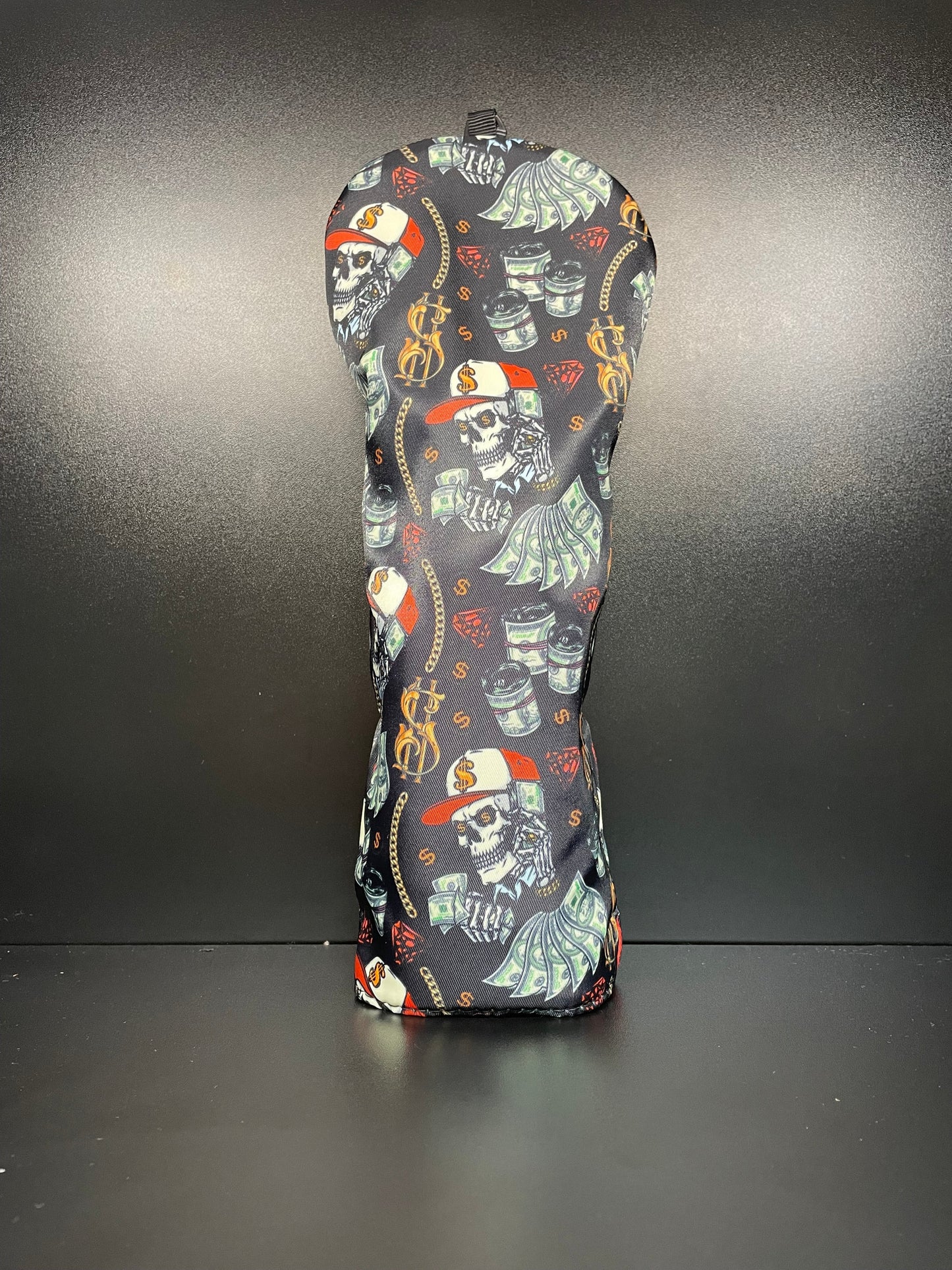 Edgy Skeletons Canvas Golf Headcover