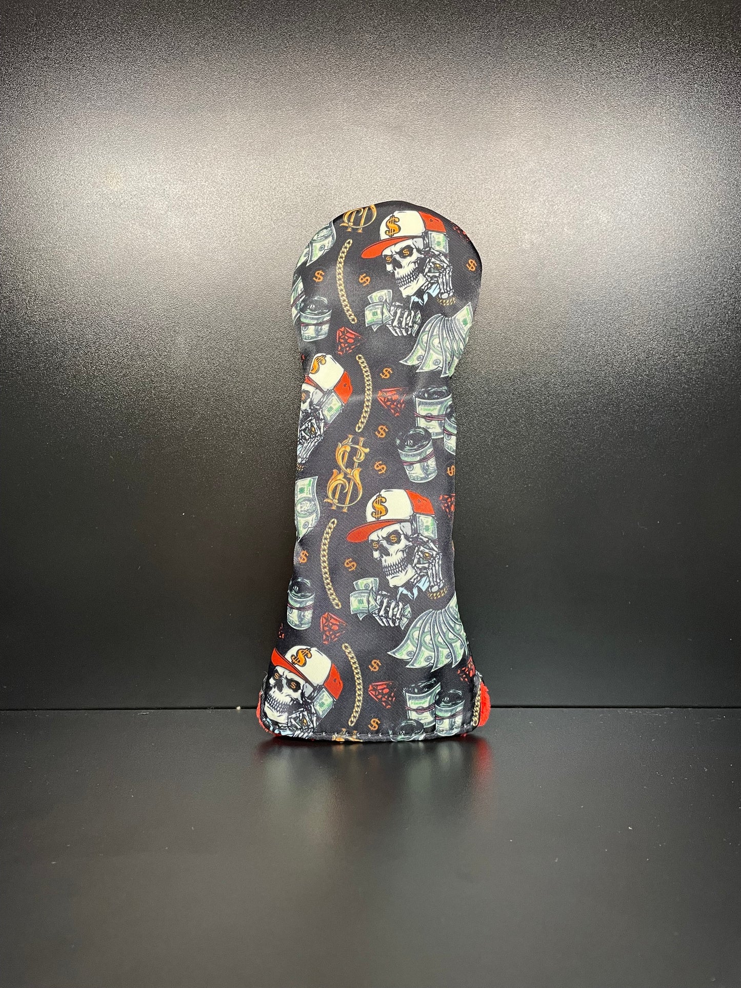 Edgy Skeletons Canvas Golf Headcover