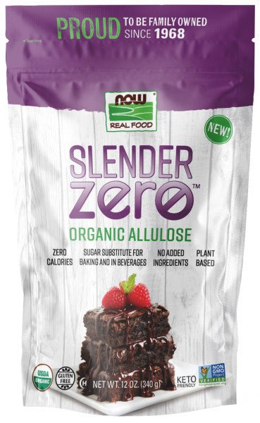 Organic Allulose Sweetener - Slender Zero Calorie Sugar Alternative - Korvel