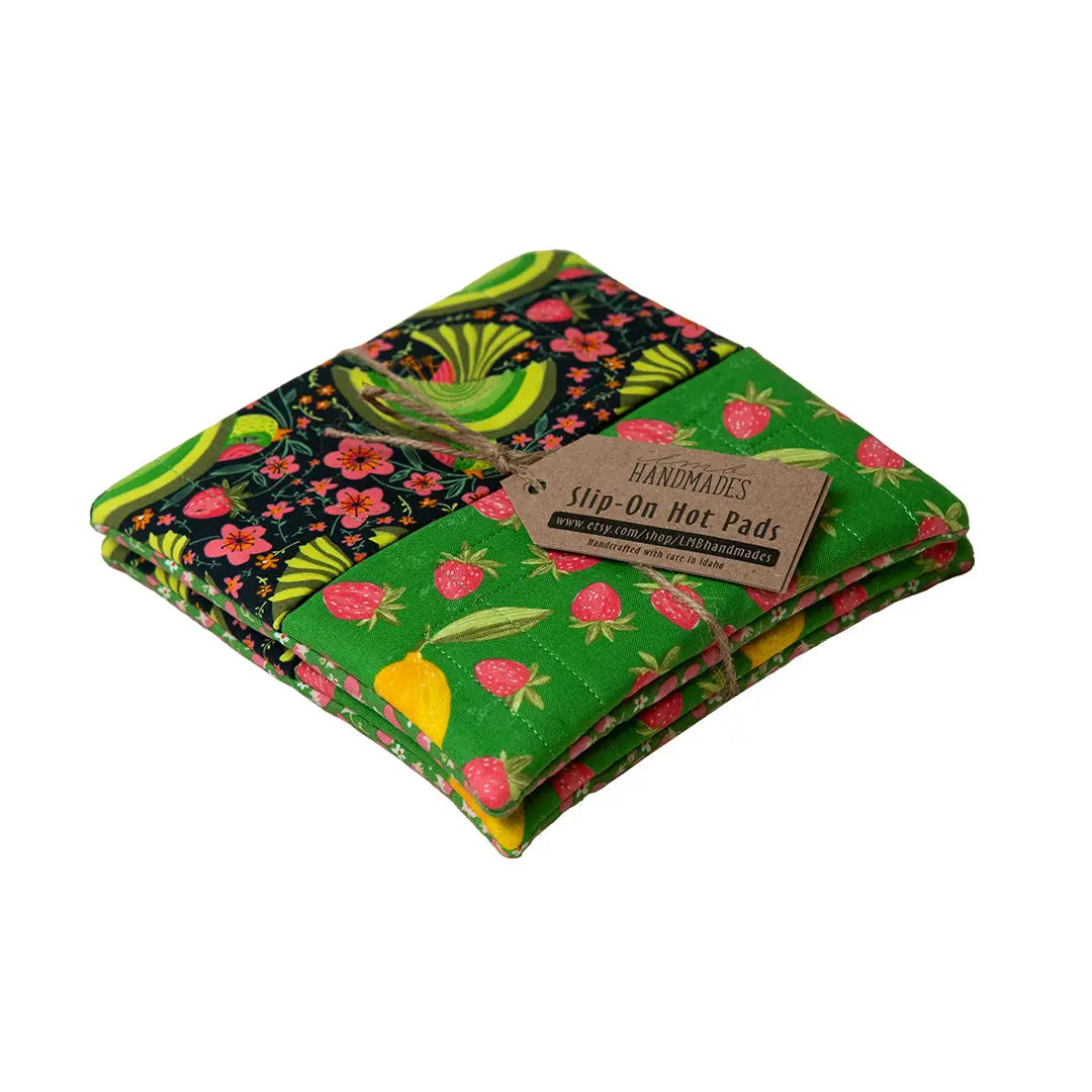 Premium Slip-On Hot Pads - Assorted Designs