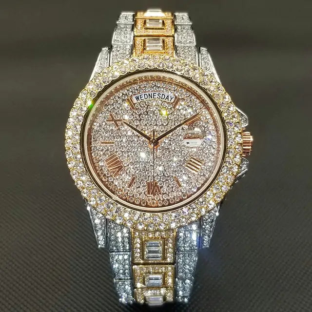 Relojes de Cristal de Lujo para Hombre - Elegancia Atemporal