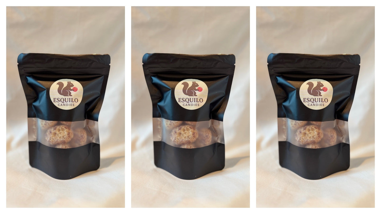 Freeze-Dried Chocolate Caramel Puffs - Korvel