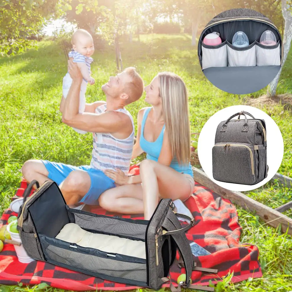 Mochila Premium Versátil para Bebés para Padres