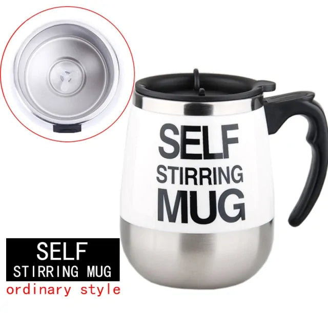 Self Stirring Magnetic Mug - Effortless Beverage Mixing