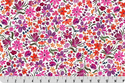 Snow Whispering Blooms Mystical Quilting Cuddle Fabric Per Yard