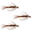 Trout Fishing Essentials: 3-Pack Soft Hackle Wet Flies - Size 14 - Korvel