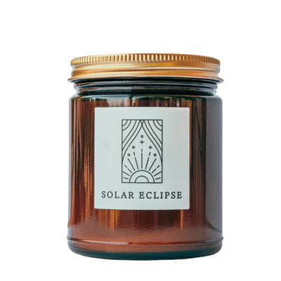 Solar Eclipse Fine Fragrance Candle – Limoncello, Birch, Patchouli & Tangerine - Korvel