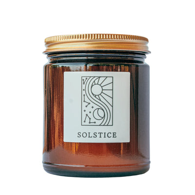 Solstice Fine Fragrance Candle – Amyris, Labdanum, Lemongrass, Fir & Balsam - Korvel