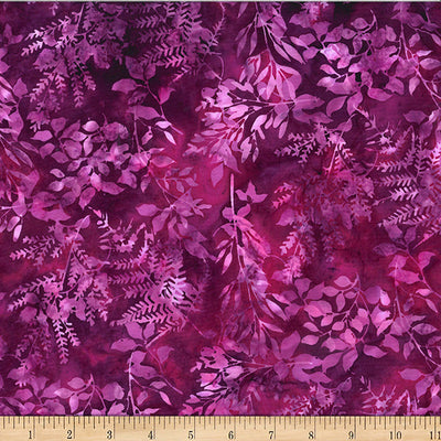 Sonoma Bali Batik Leafy Branches Cotton Fabric - 44"/45" Per Yard