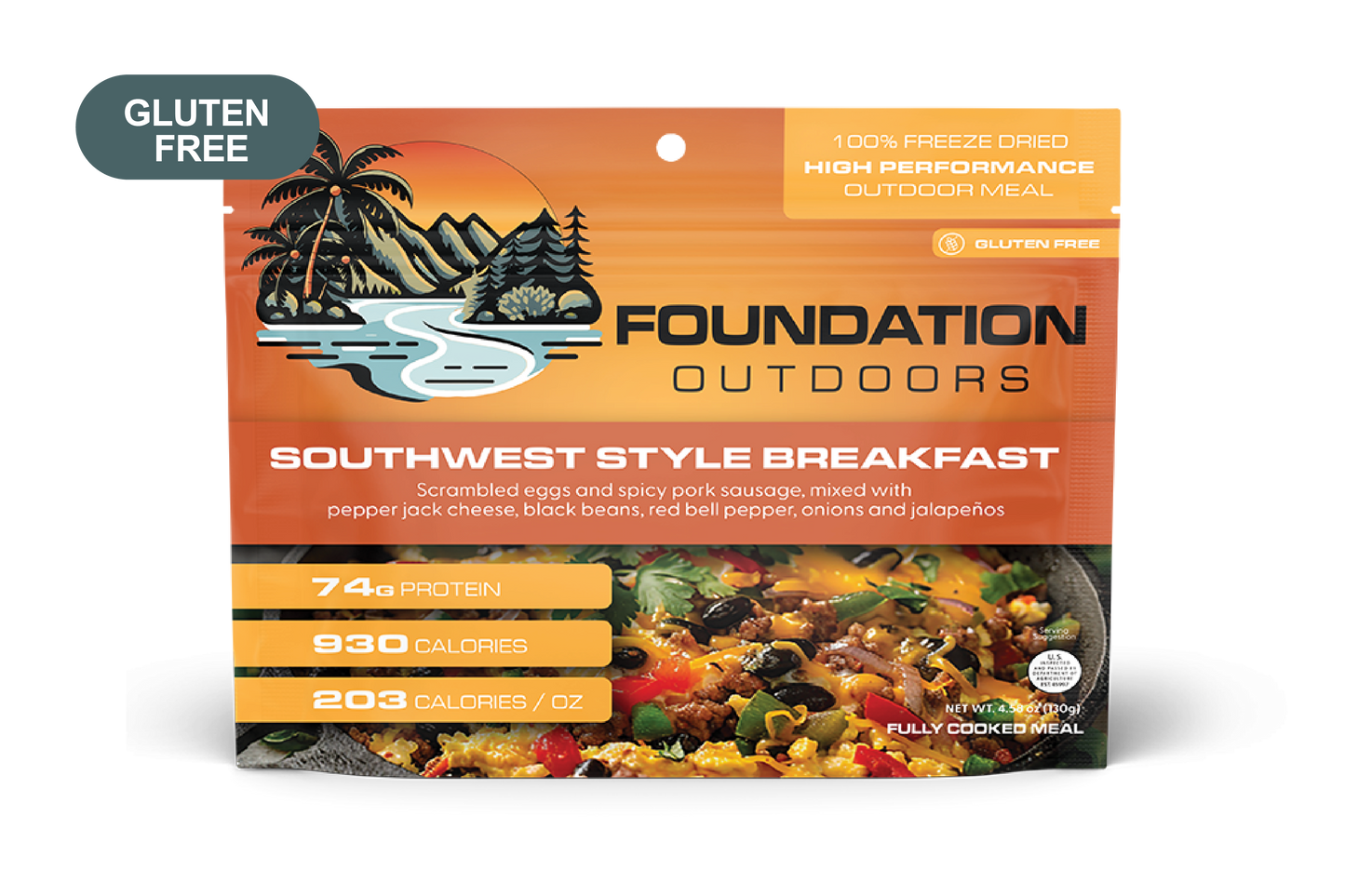 Repas de Petit-Déjeuner de Style Sud-Ouest FOUNDATION Outdoors