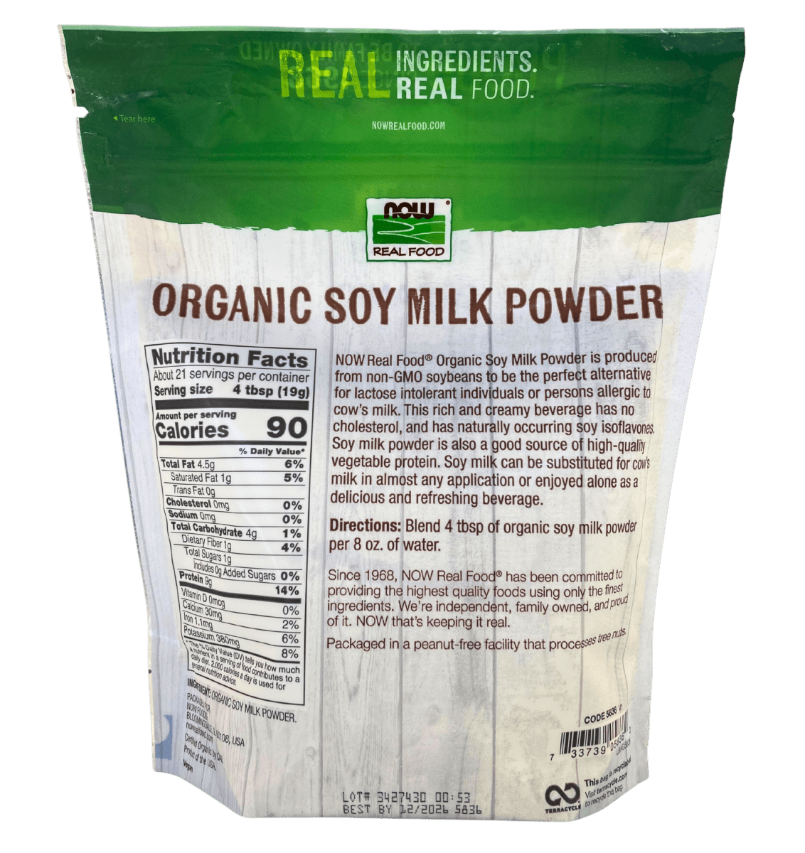 Lait de soja bio en poudre - Une alternative onctueuse et nutritive
